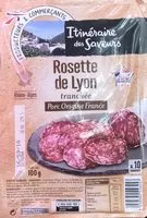 Amount of sugar in Rosette de Lyon tranchée