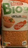 İçindeki şeker miktarı Lentilles corail bio