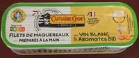 入っている砂糖の量 Filets de maquereaux au vin blanc et aromates bio
