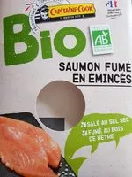 入っている砂糖の量 Emincés de saumon fumé BIO