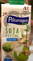 Quantité de sucre dans Soja cuisine 15% mg, fluide
