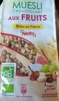 Zuckermenge drin Muesli croustillants aux fruits
