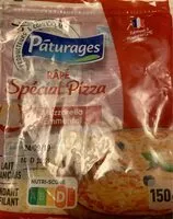 Количество сахара в Râpé Spécial pizza - Mozzarella Emmental