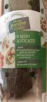 Sokerin määrä sisällä Avocat