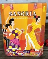 入っている砂糖の量 Sangria