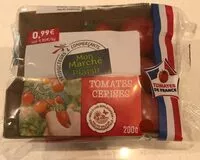 Sokerin määrä sisällä Tomates Cerises