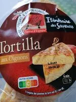 Количество сахара в Tortillas aux oignons