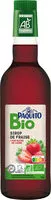 Quantité de sucre dans Sirop de fraise bio
