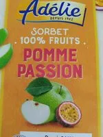 Suhkru kogus sees Sorbet  pomme passion