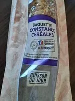 Jumlah gula yang masuk Baguette aux céréales
