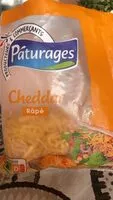 Amount of sugar in Cheddar râpé