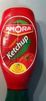 İçindeki şeker miktarı Amora Ketchup Nature Flacon Souple 850g