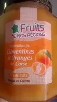 Sucre et nutriments contenus dans Fruit de nos regions