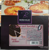 Количество сахара в Tarte au chocolat
