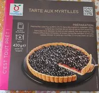 चीनी की मात्रा Tarte aux Myrtilles
