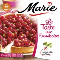 Suhkru kogus sees Tarte aux framboises