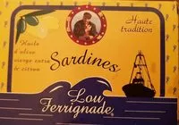 Suhkru kogus sees Sardines Lou Ferrignade