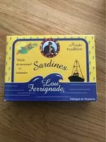Suhkru kogus sees Sardines