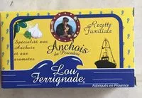 Suhkru kogus sees Ferrigno Anchois du Pescadou