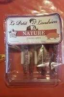 入っている砂糖の量 Crayon Vianee de Porc français Nature