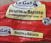 含糖量 Beurre de baratte fabrication à l'ancienne demi-sel
