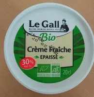 含糖量 Crème fraîche épaisse
