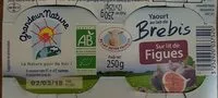 Cantidad de azúcar en Yaourt au lait de brebis sur lit de figues