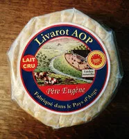 चीनी की मात्रा Livarot AOP - Fromage petit au lait cru