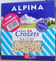 Quantité de sucre dans Les Crozets, Nature