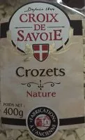 Sucre et nutriments contenus dans Croix de savoie