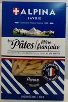 चीनी की मात्रा Penne Filière Française