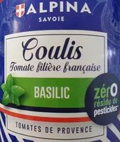चीनी की मात्रा Coulis tomates filière  française