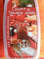 Zuckermenge drin Confit de tomates séchées
