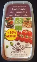Zuckermenge drin Tartinade de tomates aux olives vertes