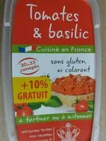 Zuckermenge drin Tomates et basilic