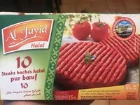 Количество сахара в Steaks hachés pur bœuf halal