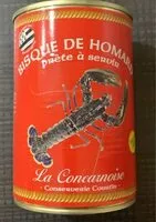 Cantidad de azúcar en Bisque de Homard