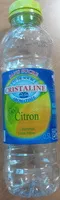 Cantidad de azúcar en Cristaline goût citron