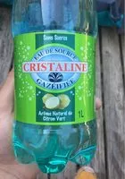 入っている砂糖の量 Eau de source gazeifiee citron vert