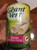 Sugar and nutrients in Ge7ant vert