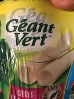 Cantidad de azúcar en Géant Vert Cœur de palmiers Les 2 boites de 220 g net égoutté