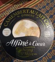 Zuckermenge drin Camembert d'Isigny affiné à ceur