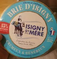 Cantidad de azúcar en Brie d'isigny
