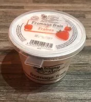 Fromages frais aux fraises