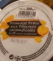 Cantidad de azúcar en Fromage frais aux pommes caramélisées