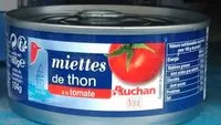 Zuckermenge drin Miettes de thon listao à la tomate