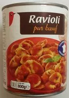 Suhkru kogus sees Ravioli pur boeuf