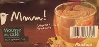 चीनी की मात्रा Mousse au café sur ganache