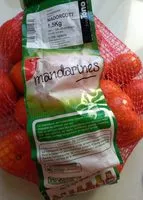 Sokerin määrä sisällä Mandarine