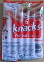 Zuckermenge drin 6 Knacks - Saucisses de Strasbourg 